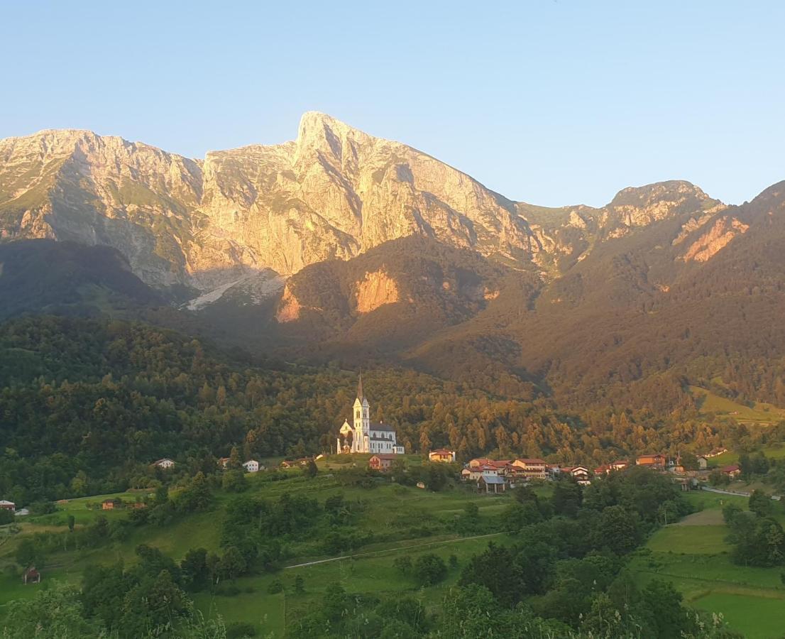 Apartma Patrik Kobarid Bagian luar foto