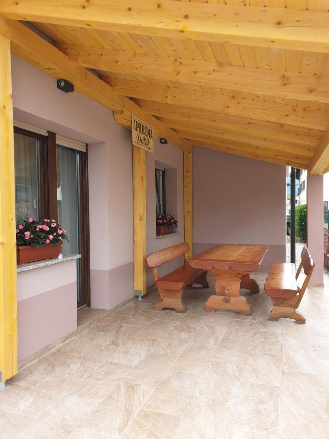 Apartma Patrik Kobarid Bagian luar foto