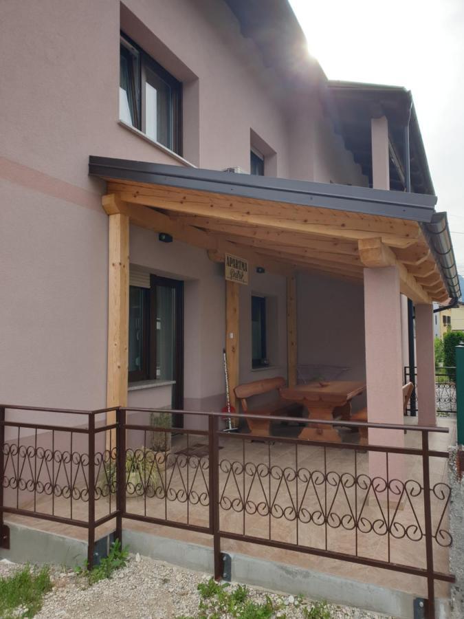 Apartma Patrik Kobarid Bagian luar foto