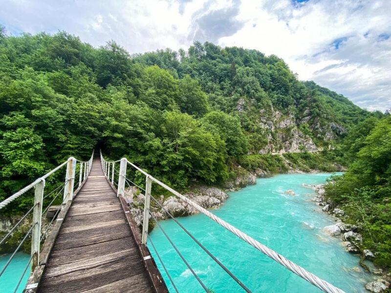 Apartma Patrik Kobarid Bagian luar foto