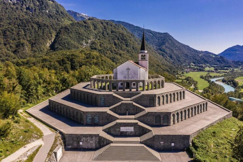 Apartma Patrik Kobarid Bagian luar foto